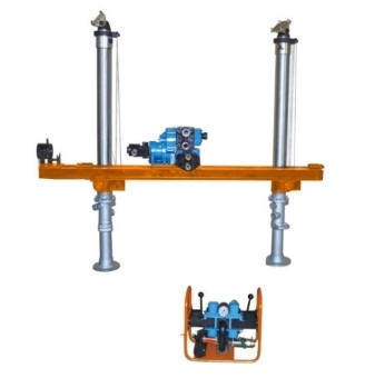 氣動架柱式鉆機,探水鉆機,長螺旋動力頭	